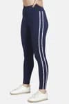 Zelocity Mid Rise Nouveau Shine Legging For Women - Blue