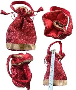 Designer 6 Inch Hand Bag For Women 1 Pcs