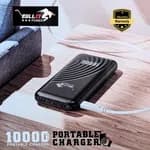 Bullet Power PB-10 10000mAh Power Bank with 3-Port Fast Charging