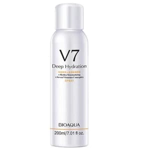 BIOAQUA V7 Deep Hydration Glowing Body Spray – Instant Brightening & Sun Protection (200ml)