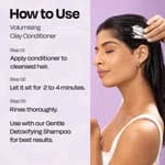 MANETAIN Volumising Clay Conditioner 200gm – Detoxifies Scalp, Controls Oil, Boosts Volume – For Oily Scalp & Fine Hair