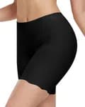 Seamless Smooth Slip Shorts Anti Chafing Safety Pants for Under Dress High Waist Underwear Boxers Skin & Black For Girls
