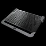 Notepal U2 PLUS V2, Cable Manger, 2in1 Case, 2 x Moveable Fan, Metal + Fabric