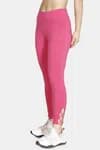 Zelocity Mid Rise Nouveau Stretch Legging For Women - Rose Melange