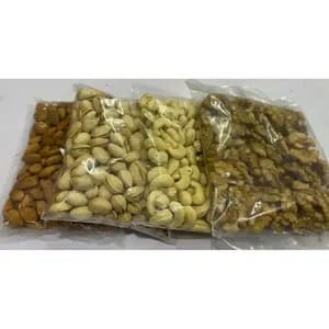 Kaju Badam Pistachio & Walnut Combo-200g Each
