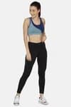Zelocity Sports Bra With Removable Padding - Adriatic Blue