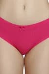 Zivame Anti-Microbial Low Rise Hipster Panty (Pack of 2) For Women - Pink Red