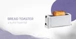 Homeglory 4 Slice Bread Toaster HG-TS104 Toast 4