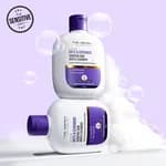 Dr. Sheth's Oats & Ceramide Sensitive Skin Gentle Cleanser | For Delicate Irritated Skin | pH Balanced, Daily Use Non-Drying Cleanser To Hydrate, Soothe & Restores Skin Barrier | Cleans Dirt, Oil & Make-Up | Free of Sulphates, Paraben, Dye & Fragrance | F