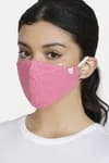 Zivame Reusable 2 Layer Printed Knit Cotton Antiviral Face Mask (Pack of 2) For Women - Green Pt