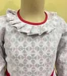 Mulmul Dhaka Dress For Baby Girl 1 Pcs