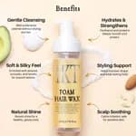 IKT Hair Styling Foam Wax & Braid Mousse (200ml / 7 fl. oz.)