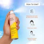Sun spray | Swiss Beauty Sunscreen Air Mist | SPF 50 PA+++ | With Niacinamide | UVA+UVB Protection For All Skin Type | Even Over Makeup | For Face & Body | 80ml