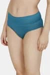 Zivame (Pack of 2) Bikini Low Rise Anti-Microbial Panty For Women - Water Blue