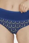 Zivame (Pack of 2) Tummy Tucker Hipster High Rise Anti-Microbial Panty For Women - Dragon Pt Cabbage