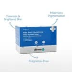 The Derma Co Kojic Acid + Glutathione Daily Syndet Brightening Soap With Kojic Acid, L-Glutathione & Alpha-Arbutin - 75 G X 2