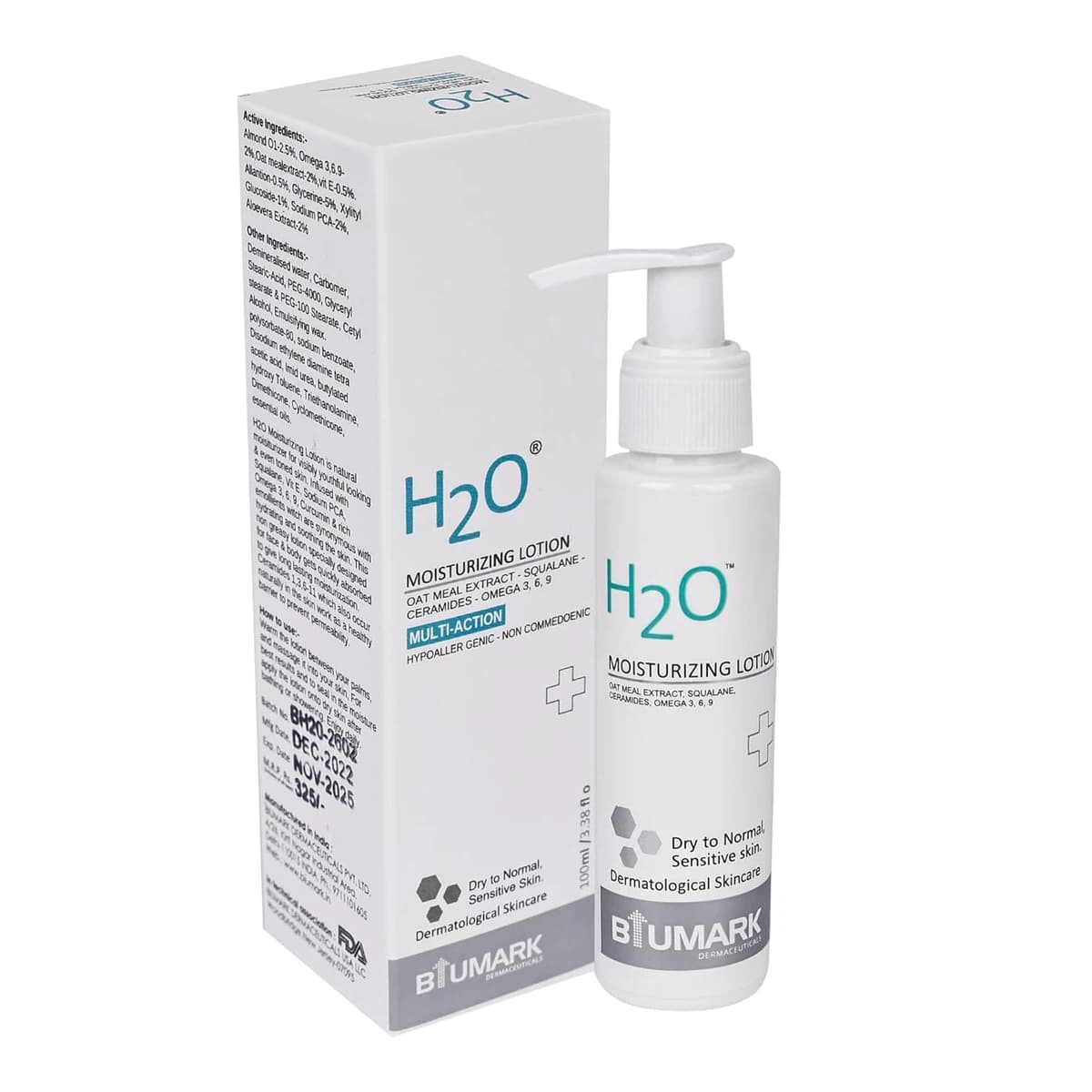 Biumark Hydrate And Nourish Your Skin With H2O Moisturising Lotion - 100 ml