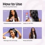 Manetain Clarifying Shampoo for All Hair Types 237ml Sulphate Paraben and Toxin Free Mild Vegan Shampoo for Women, Men with Wavy, Dry, Curly and Frizzy Hair
