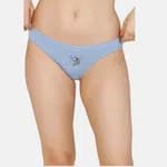 Zivame Bikini Low Rise Anti-Microbial Panty (Pack of 3) For Women - Pacific Blue Cherry