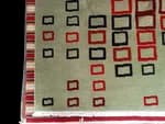 Handmade Nepali Wool Rug – Light Green Modern Pattern, 60 Knots, 170x240 cm