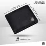 Hammonds Flycatcher Black Genuine Leather Wallet For Men (HF 594 BL)