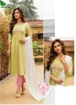 FuLoo's Seashore Pure Cotton Designer Kurti in 3 set #04
