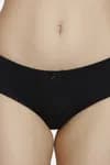 Zivame (Pack of 3) Hipster Low Rise Anti-Microbial Panty For Women - Anthracite Pacific Ceramic