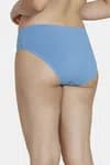 Zivame Anti-Microbial Low Rise Hipster Panty (Pack of 2) For Women - Pacific Ceramic