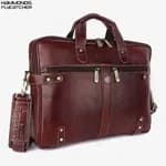 Hammonds Flycatcher Genuine Leather Laptop Bag 152 BRN