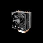 Cooler Master Hyper 212 LED CPU Air Cooler, 4 CDC Heatpipes, 120mm PWM Fan, Quiet Spin Technology, Red LEDs