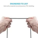 Anker Powerline USB-C to USB 3.0 Cable (A8163H11) (3ft,Black)