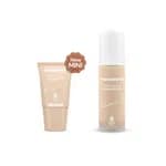 Mamaearth Glow Serum Foundation Mini Tube - Nude Glow - 18ml