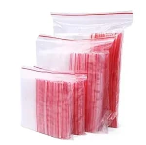 4x5inch New 100-Pack Clear Zip Lock Bags, Small Clear Plastic Bags, Reusable For Gift Wrapping And Packaging
