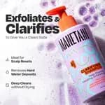 Manetain Clarifying Shampoo for All Hair Types 237ml Sulphate Paraben and Toxin Free Mild Vegan Shampoo for Women, Men with Wavy, Dry, Curly and Frizzy Hair