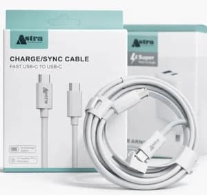 100% Original Astra CA-002 60W Type C to C Fast Cable