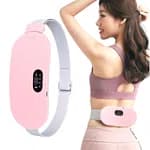 Premium Period Belt | Menstrual Cramp Relief Heating Belt for Women | Electric Warming Pad with Vibration Massage | 3 Temperature Levels | USB Rechargeable | Portable Pain Relief Waist & Abdominal Heating Pad