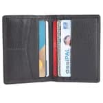 Hammonds Flycatcher Grey Unisex Genuine Leather Card Holder