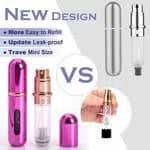 Mini Portable Refillable Perfume Atomizer Bottle - 10ml Pocket Spray