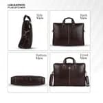 Hammonds Flycatcher Genuine Leather Laptop Bag