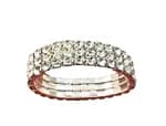 American Diamond Elastic Bracelet for Women-1Pcs
