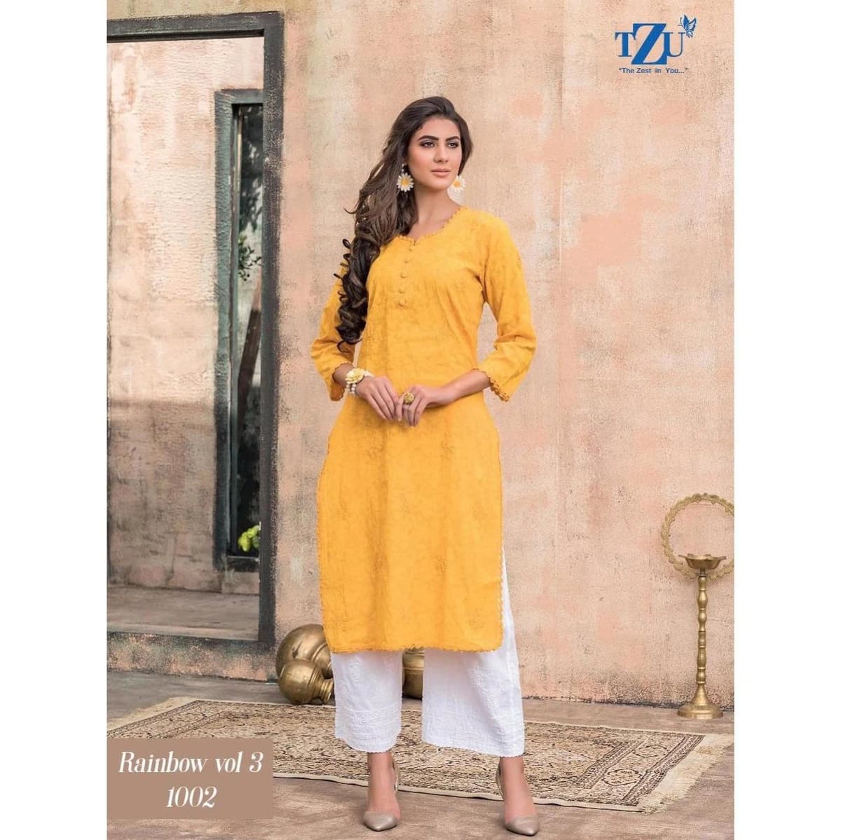 Rainbow Vol-3 Plazo Kurti