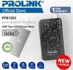 Prolink Power Bank 10000mAh USB & Type C - PPB1003