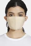 Zivame 3 Layer cotton Face Mask with Inbuilt Filter (Pack of 3) For Women - Pink Skin Brick