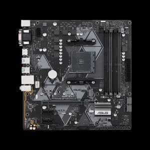 ASUS PRIME B450M-A, AMD AM4 mATX motherboard with Aura Sync RGB header, DDR4 4400MHz, M.2, HDMI 2.0b, SATA 6Gbps and USB 3.1 Gen 2