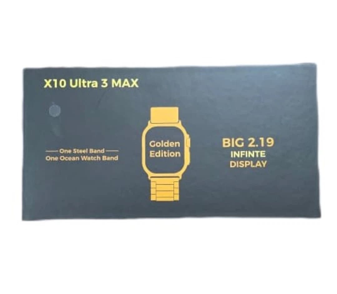 X10 ultra 3 max golden edition smartwatch