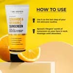 Dr. Sheth's Ceramide & Vitamin C Sunscreen SPF 50+ PA+++ For Women & Men | UVA UVB Sun Protection | 80g