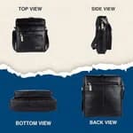 Hammonds Flycatcher Genuine Leather Slings Bag For Men