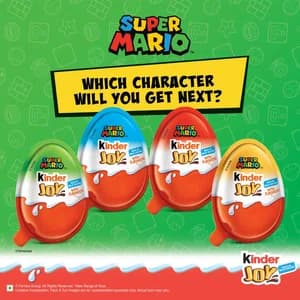 Kinder JOY Super Mario Pack Of 4 Bites (4 x 20 g)