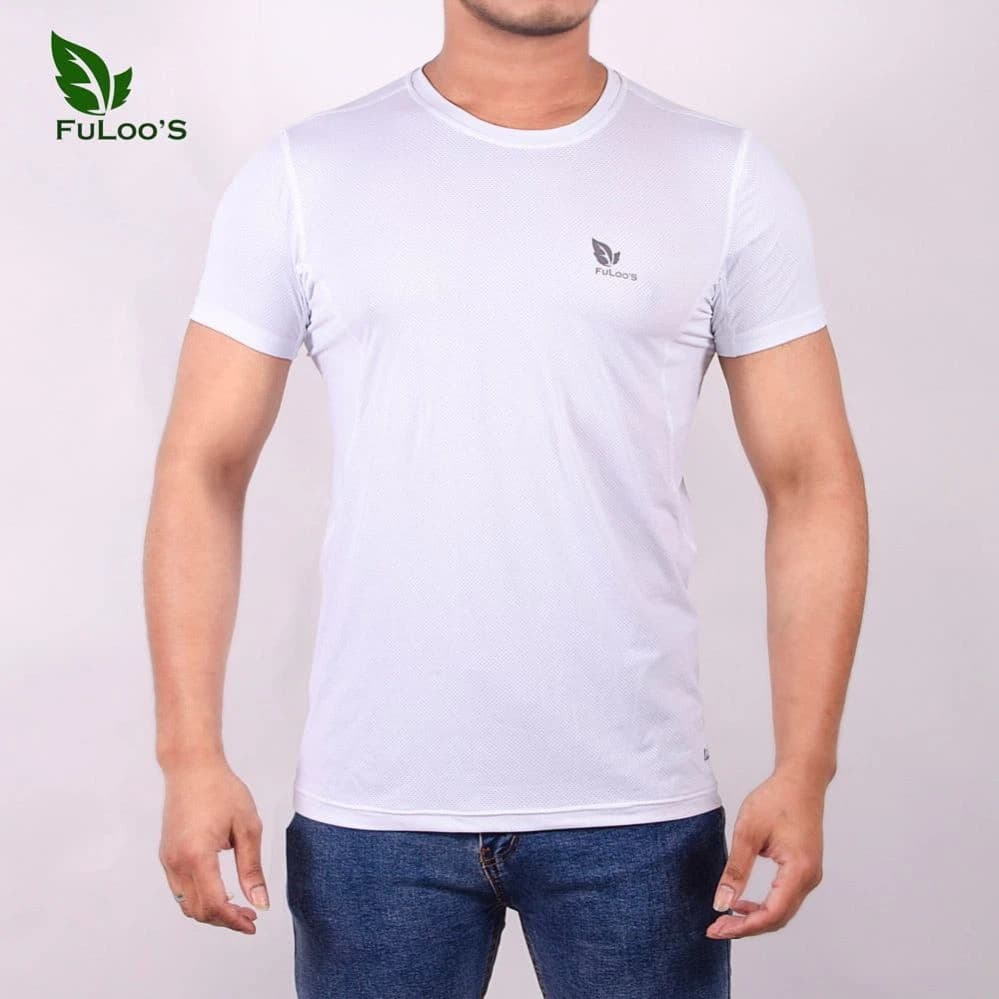 FuLoo?s Bravo Active T-shirt for Men in White