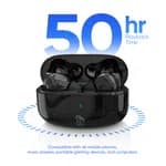 Elephu Beyond 50 earbuds| 50 hours play back| Thumping bass| Hifi Audio| Feather Light